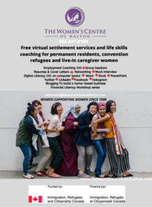 1 IRCC The Womens Centre of Halton Flyer