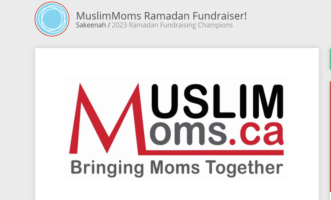 Muslim Moms Ramadan Fundraiser with Sakeenah Homes!